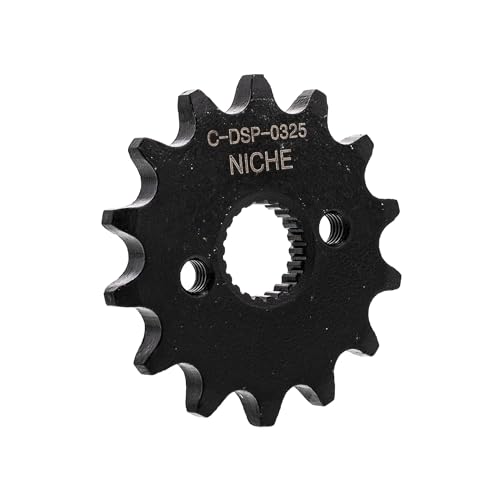 NICHE Drive Sprocket Chain Combo for Honda CRF50F XR50R Front 14 Rear 37 Tooth 420HZ Standard 76 Links - size: Standard Chain
