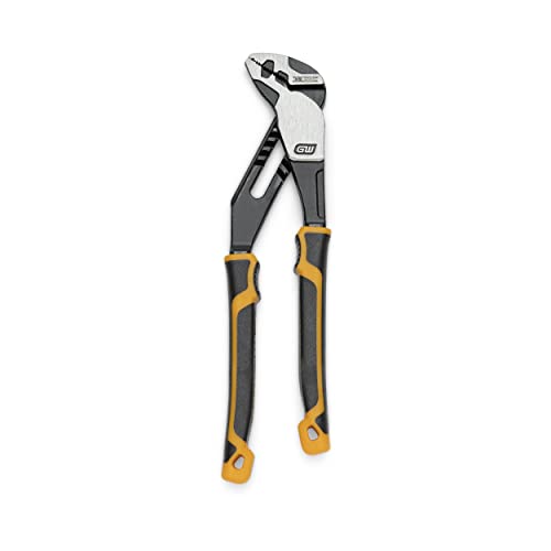 GEARWRENCH 8", 10”, & 12” PITBULL K9 Straight Jaw Dual Material Tongue and Groove Pliers Set - 82205CAZ - size: 3 Piece, style: Mixed Set