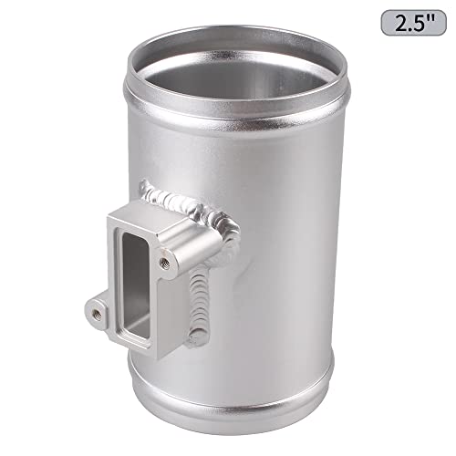 BARTOO 2.5" Air Flow Meter Base MAF Sensor Mount for Nissan Honda Ford - size: 2.5"
