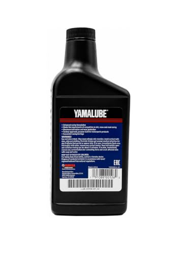 YAMAHA Original OEM Yamalube LUB-2STRK-R1-24 Racing 2R 2 Stroke Engine Oil Yamalube OEM - 1 Pint