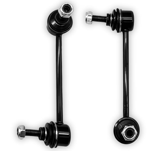2PC Front Rear Sway Bar End Links for Ford 2006-2010 Fusion, for Lincoln 2007-2009 MKZ, 2006 Zephyr, for Mazda 6 2003-2013, for Mercury 06-09 Milan, for Mitsubishi 03-06 Lancer ‎‎K80250 K80251 - size: K80250 K80251