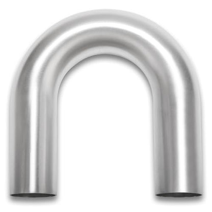 180 Degree Elbow 2 Inch 51mm OD Aluminum Intercooler Pipe Piping Air Intake Tube, 1.5D Radius, Brushed Finish - color: 180 Degree - 1PC, size: OD: 2" (51mm)