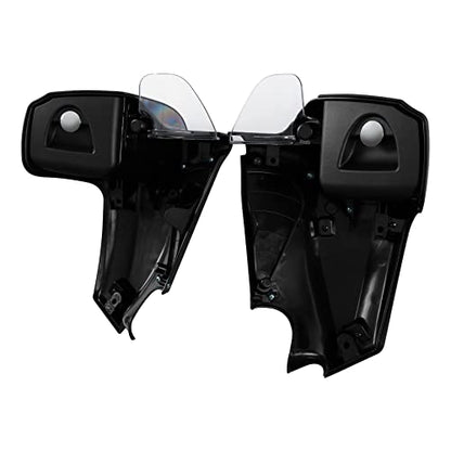TCT-MOTORPARTS Matte Black Lower Vented Fairings Fit for 2016-2018 Chieftain Dark Horse 2016-2025 Springfield - color: Matte Black Lower Fairing