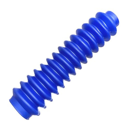 Rocky Road Universal 2" x 11" Shock Absorber Dust Boots Covers - Set of 2 (Blue) - color: Blue