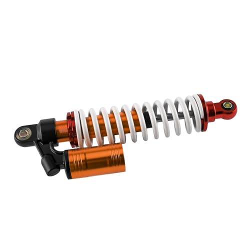 2PCS 12.5" Front Shock Absorbers 320mm Suspension for ATV Quad Go Kart 4 Wheeler, Heavy Duty 800lbs Spring, 50mm Travel, 12mm Mount Hole, Durable Replacement Front Suspension Shocks for Off Road
