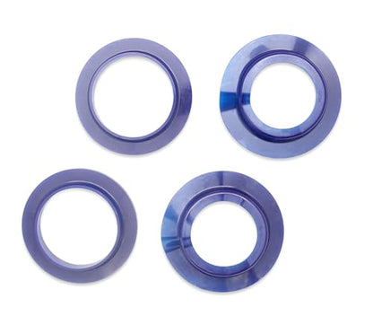 SuperPro SPF5410K Rear Coil Spring Upper & Lower Spring Pad Set compatible with 2001-2006 Mitsubishi Montero