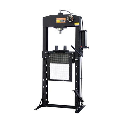 30 Ton H-Frame Hydraulic Shop Press with Floor Press Plates - color: 30T