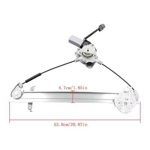 Silscvtt Power Window Regulator with Motor Front Right Side Replacement for Subaru Legacy Outback 2015-2017 741-055