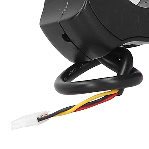 plplaaoo Electric Scooter Thumb Throttle Speed Control Finger Throttle Hall Sensor Scooter Accelerator Grip Throttle Finger Throttle Brake Switch for Throttle Accessories Replacement[Black]