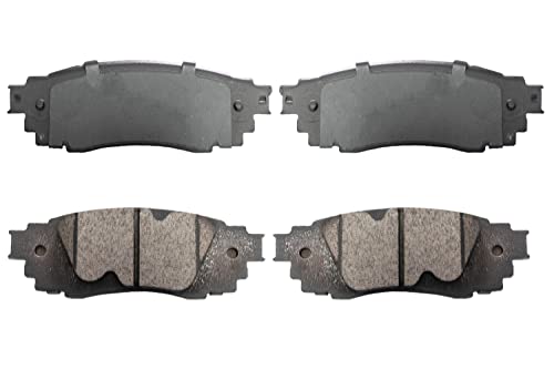 Brakes Premium Ceramic Replacement Front Brake Pad Set for Lexus RX350 RX450h RX350L RX450hL - style: D1879-1
