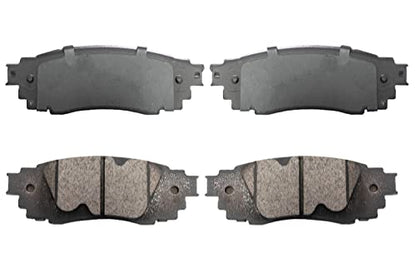 Brakes Premium Ceramic Replacement Front Brake Pad Set for Lexus RX350 RX450h RX350L RX450hL - style: D1879-1