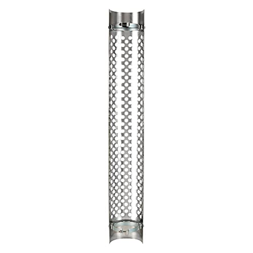 United Pacific 21233 - Exhaust Muffler Shield - 5" 180 Degree Stainless Exhaust Muffler Shield - Round