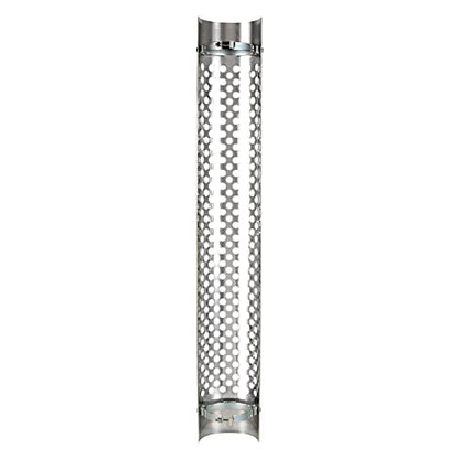 United Pacific 21233 - Exhaust Muffler Shield - 5" 180 Degree Stainless Exhaust Muffler Shield - Round