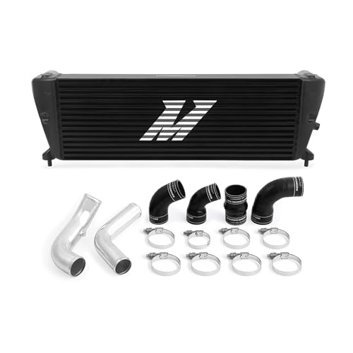 Mishimoto MMINT-RGR-11KBKP Performance Kit, fits Ford Ranger 3.2L Diesel2011+, Black Intercooler, Polished Pipes
