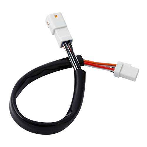 TCT-MOTORPARTS 10" Electronic Throttle Handlebar Wire Extension Fit For Harley Touring Street Electra Road Glide Ultra Limited Freewheeler 2017-2023 - size: 10" Handlebar Wire Extension