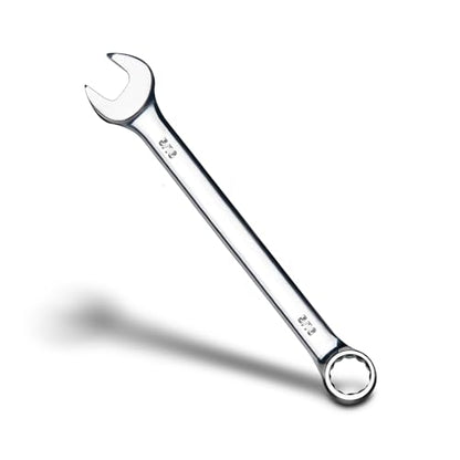 zhax 5/16" SAE Metric Combination Wrench, 12 Point Box End, 15 Degree Offset Design, Mirror Polish Finish, Forged CR-V Steel, Hand Tools for Mechanics, Ideal for Auto and Home Repair - size: 5/16"