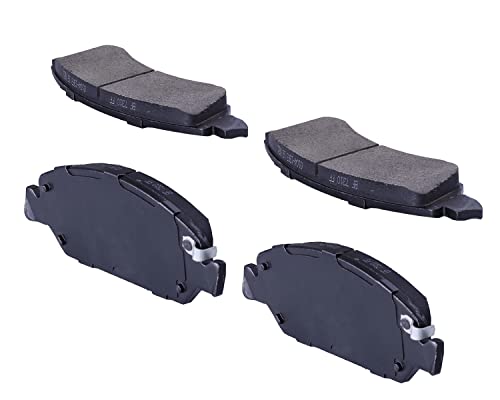 Brakes Premium Ceramic Replacement Front Brake Pad Set for 2005-2020 Chevy GMC Cadillac Vehicle-Avalanche/Silverado/Suburban/Tahoe//Sierra/Yukon/Savana//Escalade - style: D1363