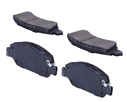 Brakes Premium Ceramic Replacement Front Brake Pad Set for 2005-2020 Chevy GMC Cadillac Vehicle-Avalanche/Silverado/Suburban/Tahoe//Sierra/Yukon/Savana//Escalade - style: D1363