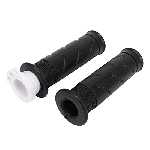 Motorcycle Grips, Rubber Non-Slip Pair Set
