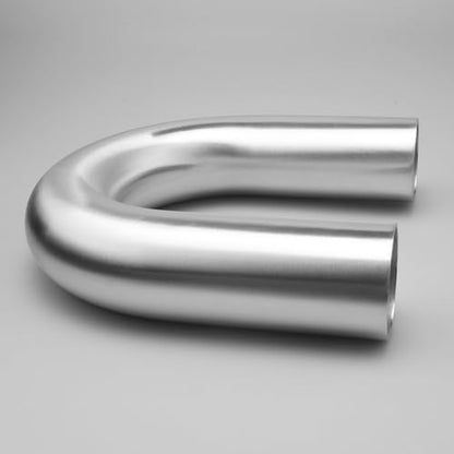 AC PERFORMANCE 2" 180° Degree Aluminum Elbow Intercooler Air Intake Tube - color: Silver 180, size: 2" (51mm)