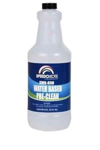Speedokote SMR-830 - Low voc water based antistatic wax & grease remover cleaner, Quart