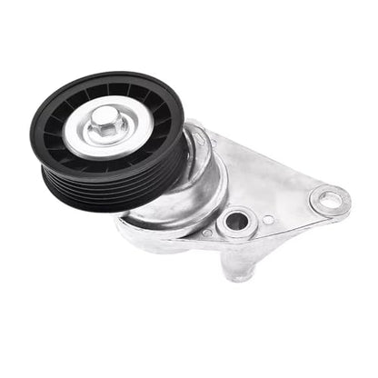 12554027 Belt Tensioner Assembly with Pulley Compatible with Chevy Avalanche Express Silverado SSR Suburban Tahoe Trailblazer Suburban 1500 GMC Savana 1999-2008, Replaces 12580162 38158 - size: 12554027