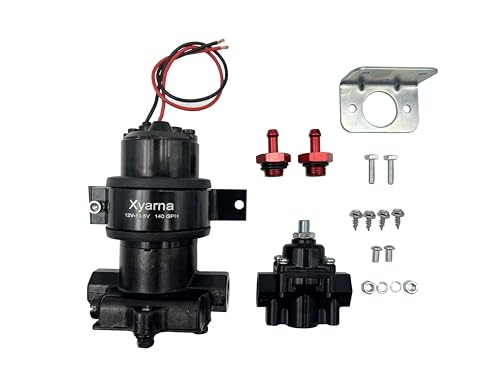 High-Performance 140 GPH Electric Fuel Pump with Regulator – Model 12-802-1 - color: 140GPH