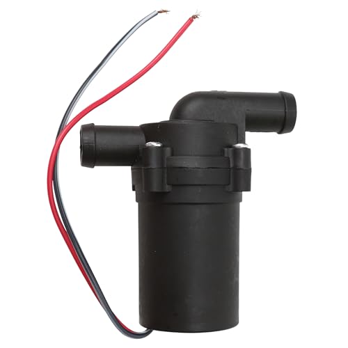 12V 12W Car Water Pump, Automatic Electric Circulating Coolant Circulation Pump for A/C Heating, Engine Cooling & Winter Heat Assist, Strengthen Accelerate, 400L/H Flow, 20mm Inlet, 3000RPM