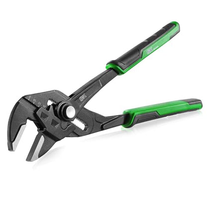 SK 10" Pliers Wrench, Smooth Parallel Jaw Water Pump Pliers, CR-V Steel - size: 10-inch Single