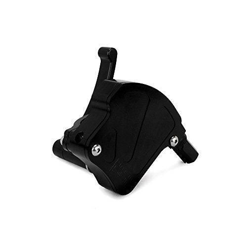 AnXin ATV Thumb Lever Control Throttle Housing Assembly Universal 7/8" CNC for Raptor 700 King Quad KFX450R Banshee 350 Warrior 350 YFZ450 Sportrax 450 TRX250R TRX450R ATV Quad Black