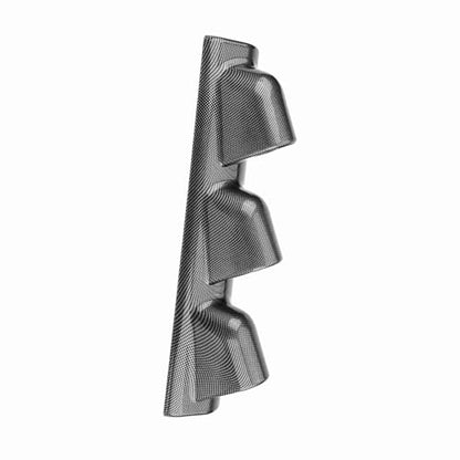 Universal Heavy Duty Racing Sport Meter Gauge Pillar Mount Pod Holder Bracket Gauge Holder (3 Hole) - size: 3 Hole