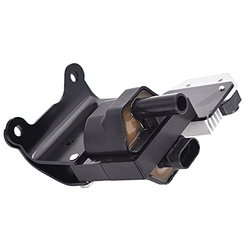 WFLNHB Ignition Coil DR-49 with Ignition Module D577 Replacement for Chevy