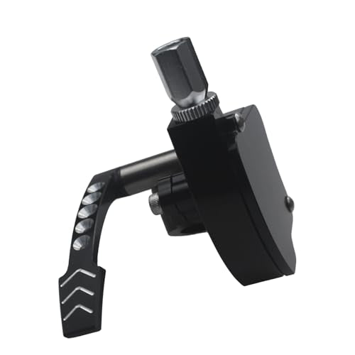 Motorcycle 7/8" 22mm CNC Billet Throttle Thumb Assembly Controller for TRX400EX TRX 250/450R ltr450 ltz400 Dirt Pit Bike ATV UTV (CNC-Black)