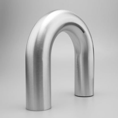 AC PERFORMANCE 2" 180° Degree Aluminum Elbow Intercooler Air Intake Tube - color: Silver 180, size: 2" (51mm)