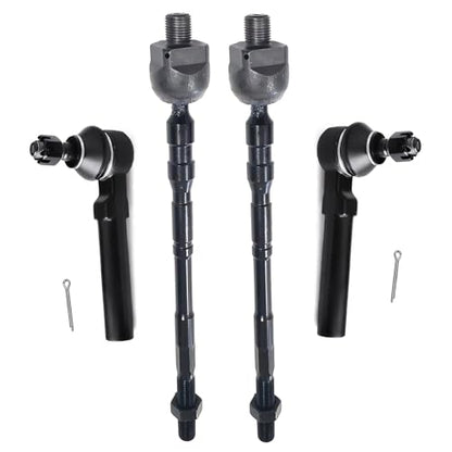 4PC Front Tie Rod End FITS for Subaru Forester 2003-2008/ Impreza 2004-2011 - size: 4p for Impreza 04-11