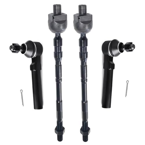 4PC Front Tie Rod End FITS for Subaru Forester 2003-2008/ Impreza 2004-2011 - size: 4p for Impreza 04-11