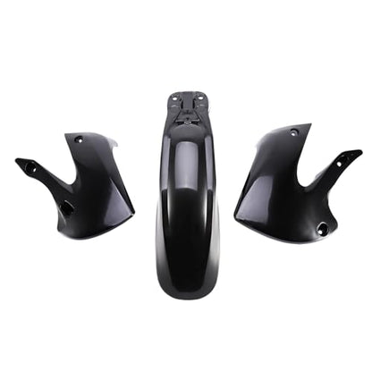 ABS Plastics Kit for Kawasaki KLX110 2002-2013, KX65 2000-2013 - color: Black
