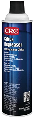 CRC Citrus Degreaser 14170 – 15 Wt Oz., Heavy Duty Citrus Degreaser For Removing Grease and Oil - size: 15 Fl Oz (Pack of 1)