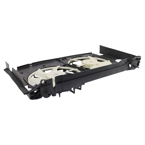 TRQ Radiator Dual Cooling Fan Assembly - style: RFA73772