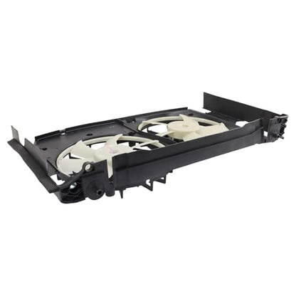 TRQ Radiator Dual Cooling Fan Assembly - style: RFA73772