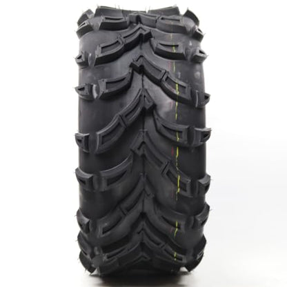 GarveeTech Set of 4 – 25x8-12 Front, 25x10-12 Rear ATV/UTV Tires - size: 25X8-12 & 25X10-12, style: Pattern 137