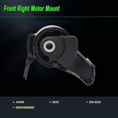 Engine Motor Mount Compatible with 02-06 CR-V 2.4L Auto Transmission - size: 2002-2006 CR-V 2.4L
