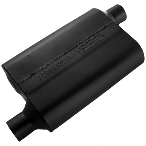 Flowmaster 40 Series Chambered Muffler – 2.25" Offset In / 2.25" Offset Out - color: Offset In / Offset Out