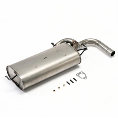 Stainless Steel Rear Exhaust Muffler for OUTLANDER Sport 2011-2019 E36H - size: For 2011-2019 OUTLANDER Sport