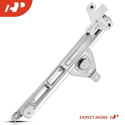 A-Premium Power Window Regulator Rear Passenger Side, Without Motor - style: Rear Passenger Side (RH)