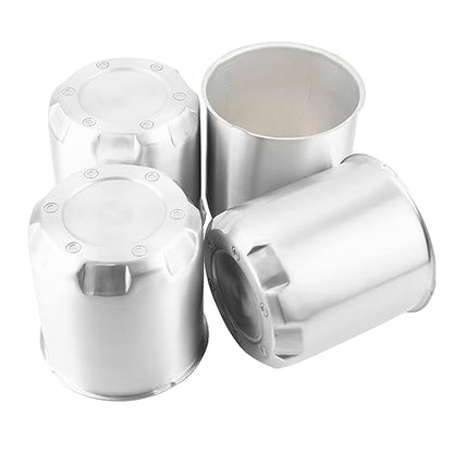 4Pcs 5.15" OD 5.31" H Gear Style Trailer Wheel Center Caps for Rim - size: 5.15" OD 5.31" H
