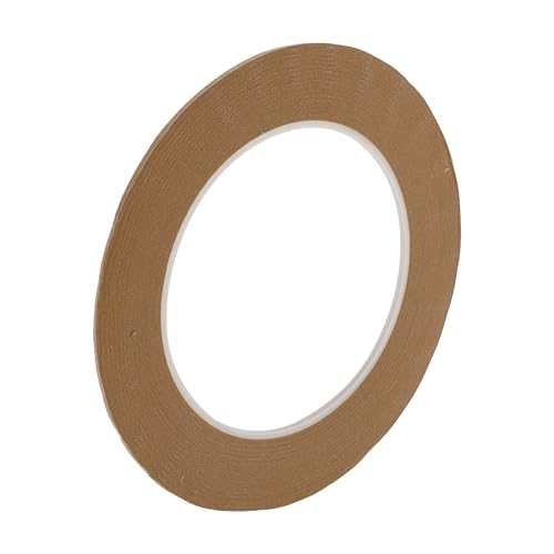 Masking Tape, 0.06 Inches x 32.8 Yards DIY Car Auto Paint Painters Tape Brown, 1 Pc - color: Brown, size: 0.06 Inches x 32.8 Yards