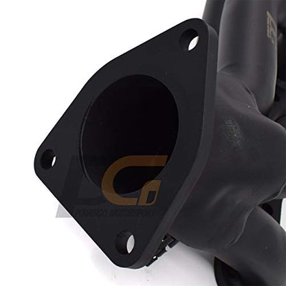Exhaust Headers Manifold 1-5/8 in. Mild Steel for 2002-2013 Silverado Sierra Suburban Tahoe Yukon Escalade 4.8L 5.3L 6.0L 6.2L V8