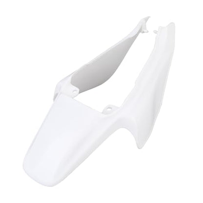 Plastic Mudguard Fairing Kit Pure White Front Mudguard Number Plate Body Panel Body Work Kit for Honda Mini Pit Monkey