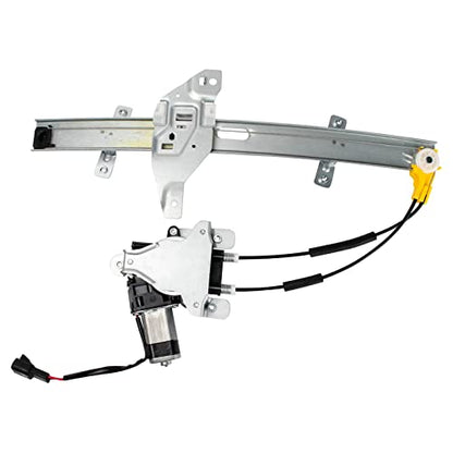 TRQ Front Right Power Window Regulator & Motor Assembly Passenger Side - style: WRA51080